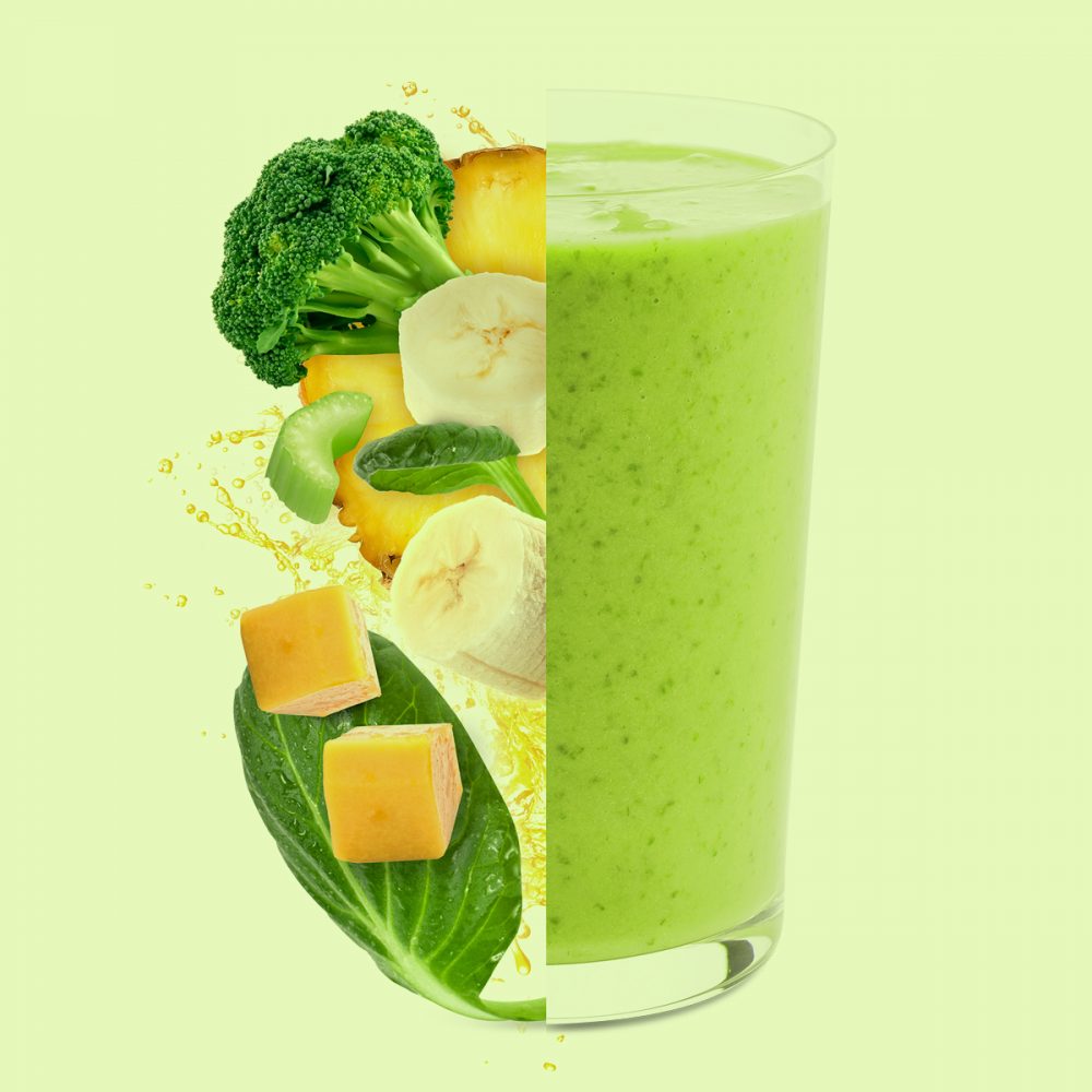 green veggie smoothie