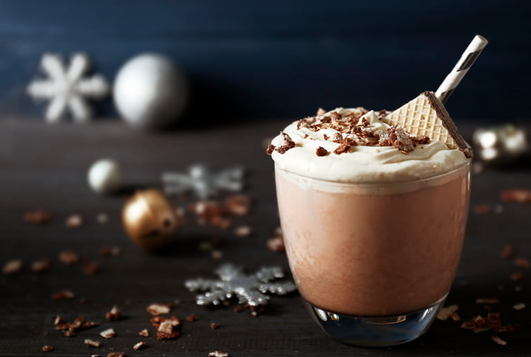 Enjoy our chocolate shakes this Christmas